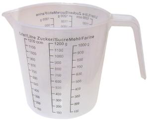 Kubek kuchenny z miarką 1200ML