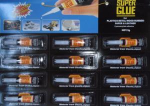 Klej Super Glue, Klej Błyskawiczny KOMPLET12szt.