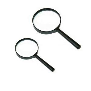 Lupa szkło powiększające 2 szt 75mm 60mm Lupy