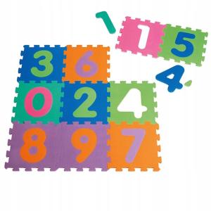 PUZZLE PIANKOWE CYFERKI MATA PIANKOWA PUZLE 10szt