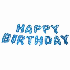 Balon napis foliowy Happy Birthday urodziny