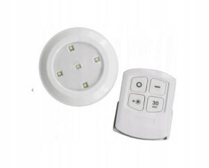 Bezprzewodowa Lampa LED na baterie + pilot lampki