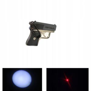 Laser dla kota wskaźnik laserowy + LATARKA BRELOK
