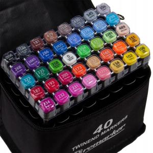 MARKERY pro art zestaw 40 szt + ETUI