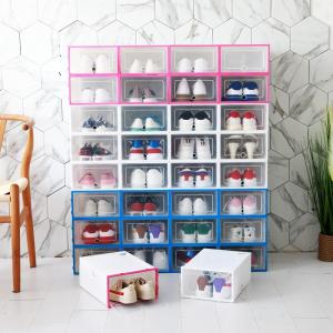Pudełko Pojemnik Organizer na Buty z Klapą 6 sztuk