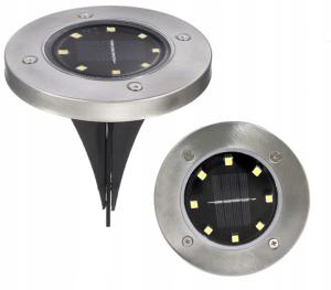 Lampki SOLARNE GRUNTOWE Disk Light