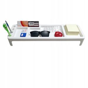 Organizer na biurko Biały 53x14x7cm