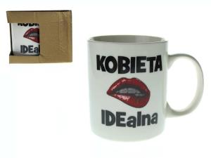KUBEK KOBIETA IDEALNA PREZENT