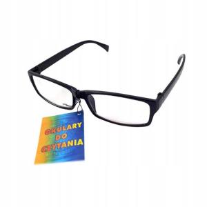 OKULARY KOREKCYJNE PLUSY DO CZYTANIA moc 2.5