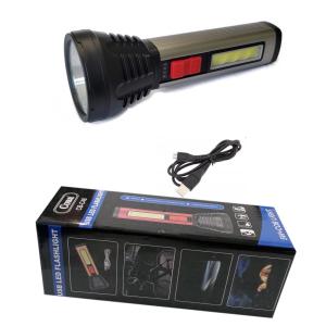 Latarka usb led cob aluminiowa 5W
