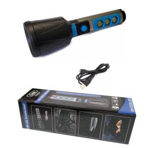 Latarka usb led cob aluminiowa 5W + 3COB