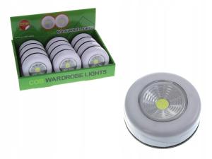 LAMPKA LAMPKI LED DO SZAFY COB BIAŁA