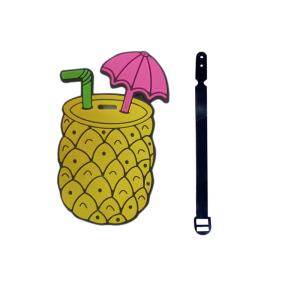 ZAWIESZKA IDENTYFIKATOR DO WALIZKI BAGAŻU ANANAS