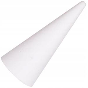 STOŻEK CHOINKA Stożek Styropianowy Stożki 40 cm