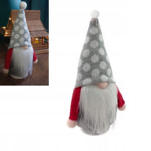 SKRZAT świąteczny KRASNAL GNOM 20CM