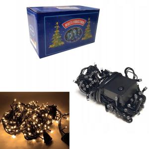 100 LED LAMPKI CHOINKOWE CIEPŁY BIAŁY