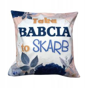 POSZEWKA NA PODUSZKĘ PREZENT NA DZIEŃ BABCI