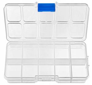 PRECYZYJNY ORGANIZER POJEMNIK Z ROWKAMI 12,5/6cm