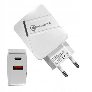 ŁADOWARKA Sieciowa USB + TYP C