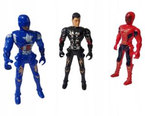 Zestaw 3 figurek bohaterów Spiderman