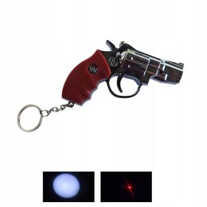Brelok laser latarka pistolet Brelok Laser Latarka