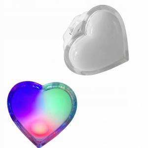 LAMPA LAMPKA WTYKOWA LED WIELOKOLOROWA SERCE