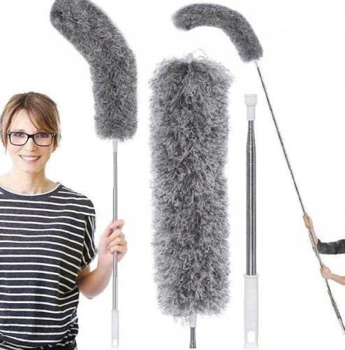 SZCZOTKA Miotełka do Kurzu TELESKOPOWA 280cm DŁUGA Kurzawka