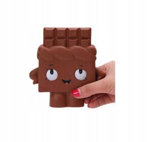 GNIOTEK ANTYSTRESOWY SQUISHY JUMBO CZEKOLADA