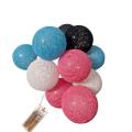 KULE ŚWIETLNE LED COTTON BALLS BOMBKI ŚWIĄTECZNE