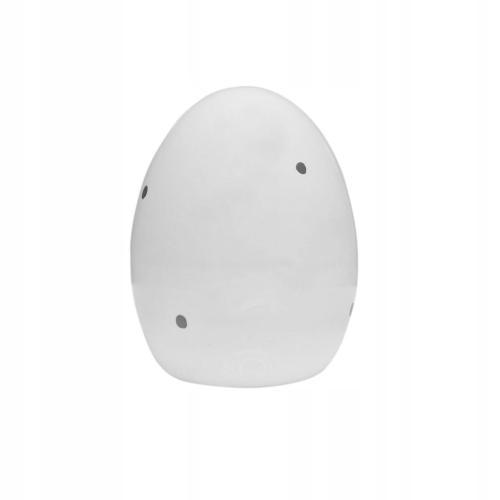 Figurka / ozdoba jajko porcelanowe ze złotymi kropkami Wielkanoc