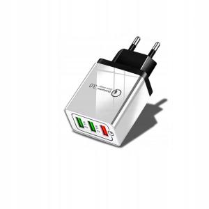 ŁADOWARKA SIECIOWA SZYBKA QUICK CHARGE 3.0 USB