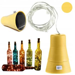 OSWIETLENIE SOLAR KOREK DO BUTELKI LAMPKA