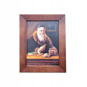 OBRAZEK OBRAZ Z ŻYDEM ŻYD 10X15cm