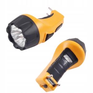 LATARKA AKUMULATOROWA 4 LED Ładowana 230V