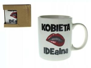 KUBEK KOBIETA IDEALNA PREZENT