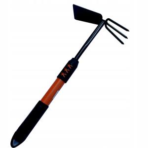 Pazurki motyczka 2w1 DE LUXE grabie do ogrodu 7 cm
