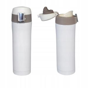KUBEK TERMICZNY TERMOS 500ML BUTELKA BIDON CZARNY