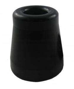 Odbojnik gumowy do drzwi duży średnica 30mm czarny
