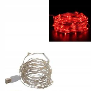 LAMPKI DRUCIKI USB 50 LED 6,5M