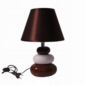 LAMPKA LAMPA NOCNA DO SYPIALNI POKOJU BRĄZOWA