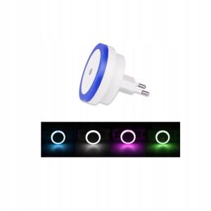 LAMPKA NOCNA 4 LED Z CZUJNIKIEM sensorem ZMIERZCHU